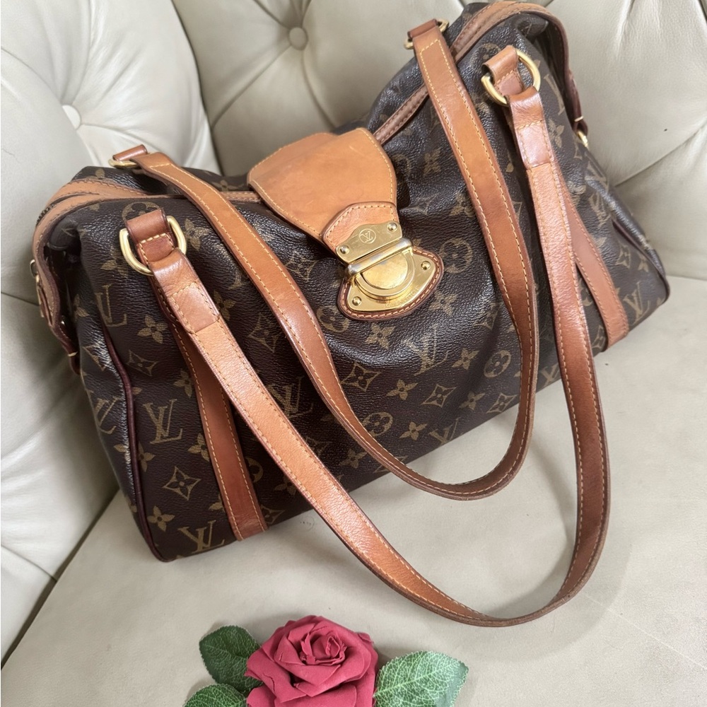 SOLD - 💎Authentic Louis Vuitton Monogram Stresa PM Brown M51186